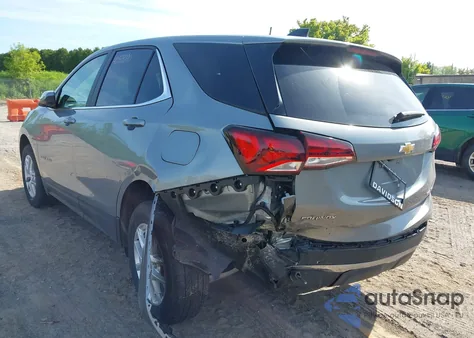 2024 Chevrolet Equinox Awd Lt из США, поврежденный, VIN 3GNAXUEG6RL355260